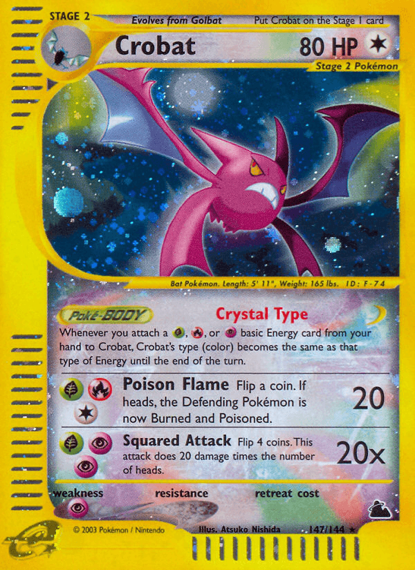 Crobat — Skyridge 147/182
