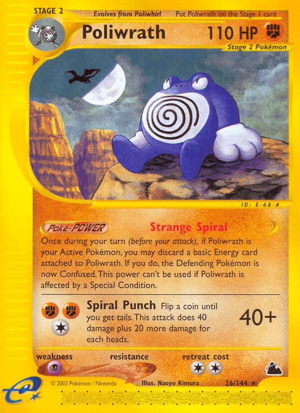 Poliwrath — Skyridge 26/182