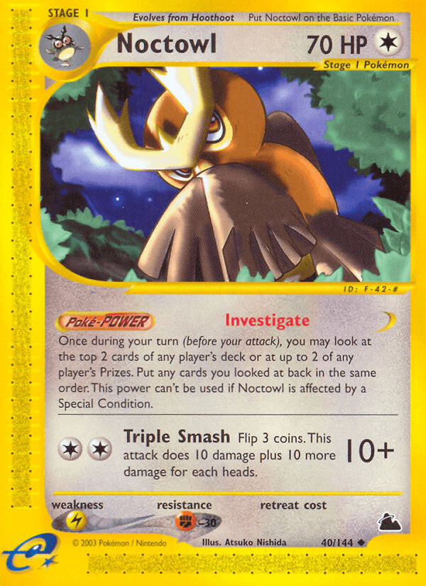 Noctowl — Skyridge 40/182