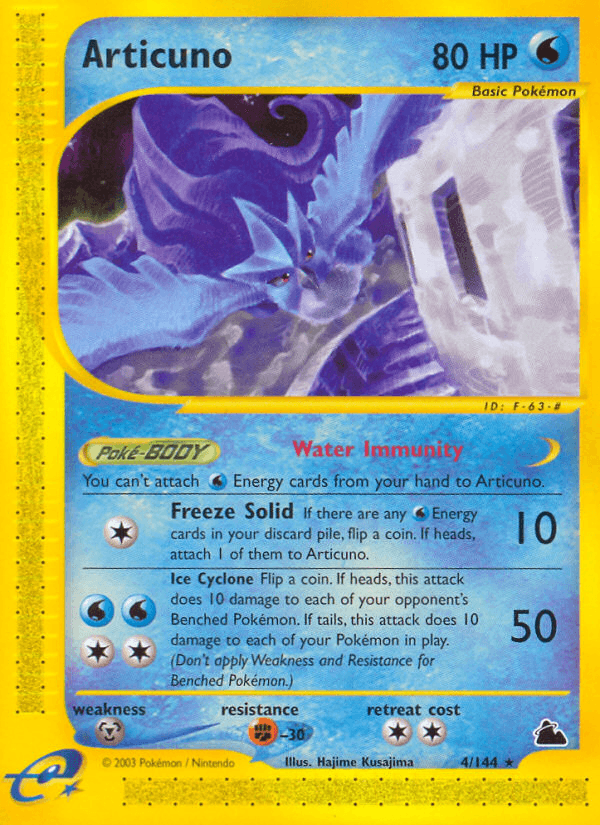 Articuno — Skyridge 4/182