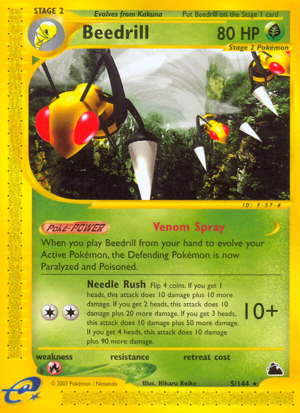 Beedrill — Skyridge 5/182