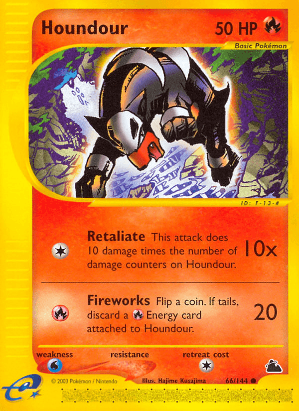 Houndour — Skyridge 66/182