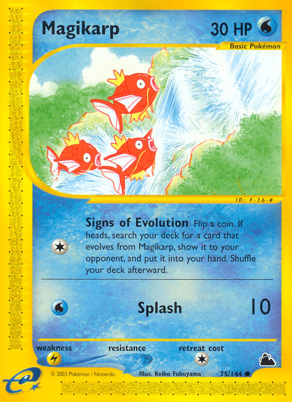 Magikarp — Skyridge 75/182