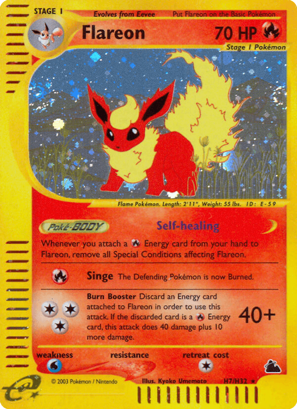 Flareon — Skyridge H7/182