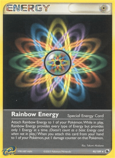 Rainbow Energy — EX Ruby & Sapphire 95/109