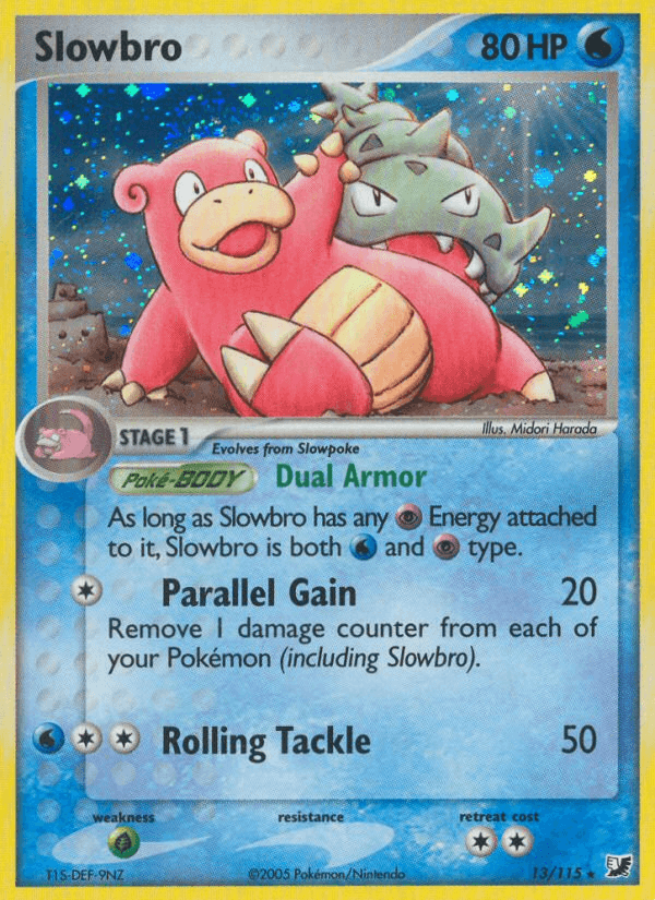 Slowbro — EX Unseen Forces 13/115
