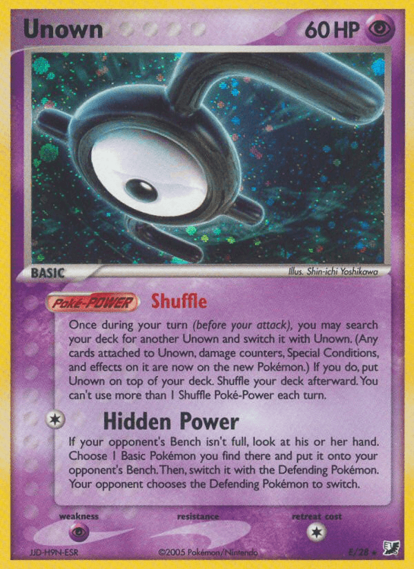 Unown — EX Unseen Forces E/115