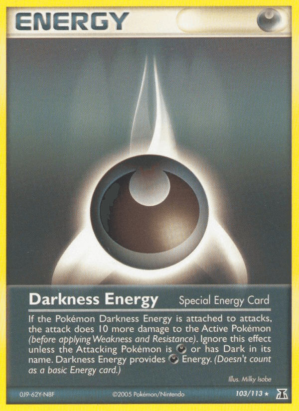 Darkness Energy — EX Delta Species 103/113