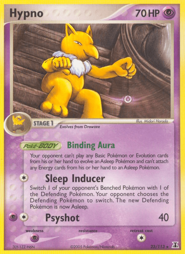 Hypno — EX Delta Species 23/113