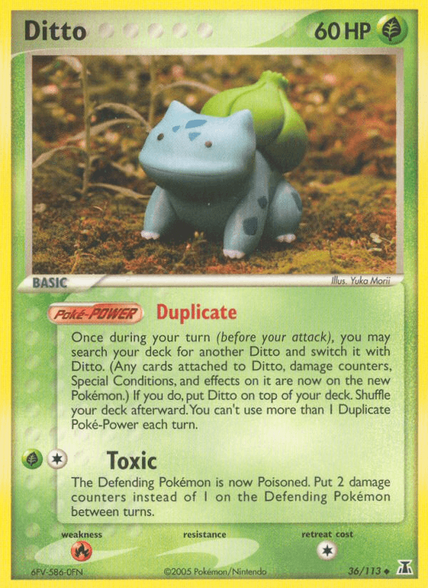 Ditto — EX Delta Species 36/113