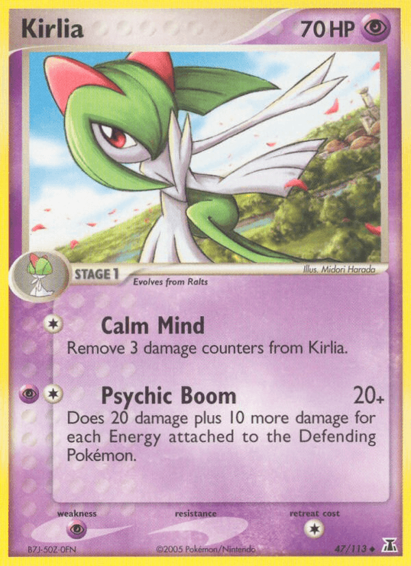 Kirlia — EX Delta Species 47/113