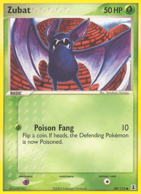 Zubat — EX Delta Species 88/113