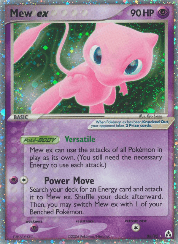 Mew ex — EX Legend Maker 88/92