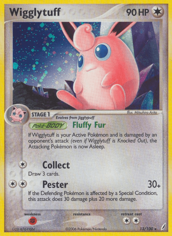 Wigglytuff — EX Crystal Guardians 13/100