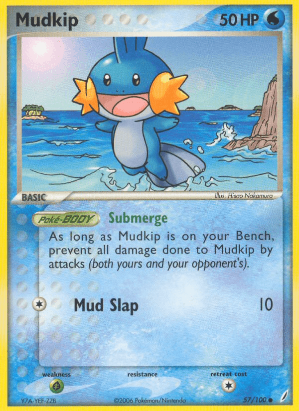Mudkip — EX Crystal Guardians 57/100