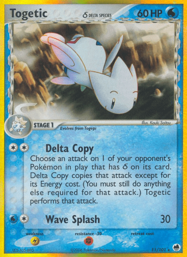 Togetic δ — EX Dragon Frontiers 11/101