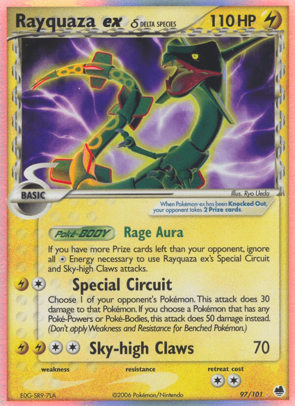 Rayquaza ex δ — EX Dragon Frontiers 97/101