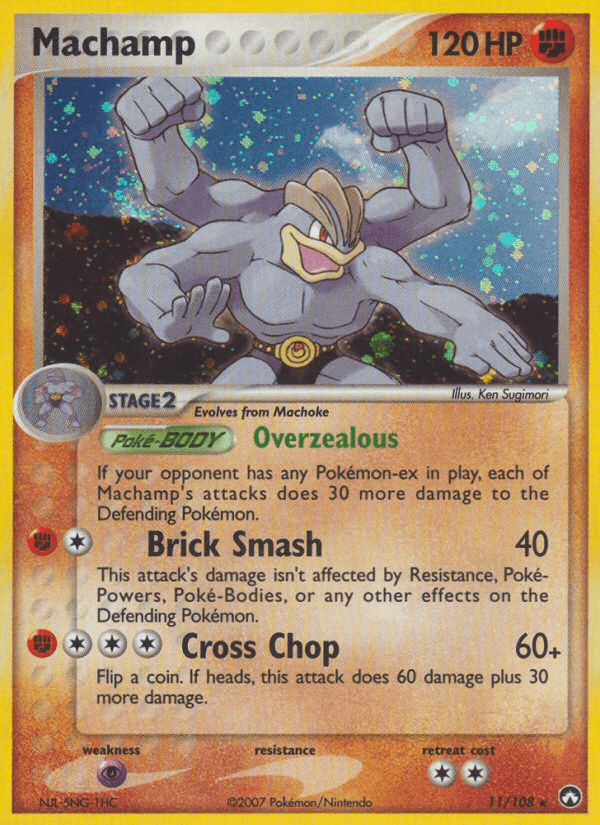 Machamp — EX Power Keepers 11/108