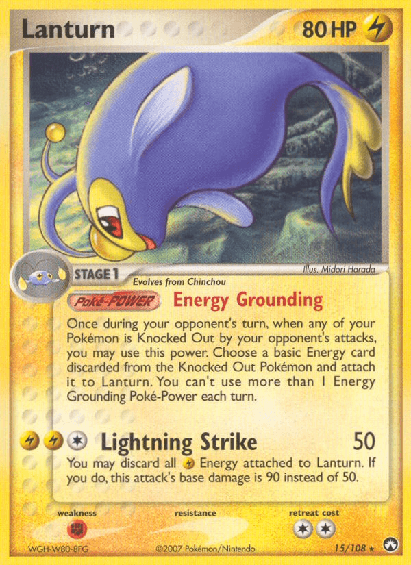 Lanturn — EX Power Keepers 15/108