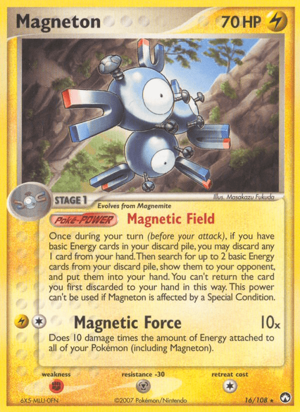 Magneton — EX Power Keepers 16/108