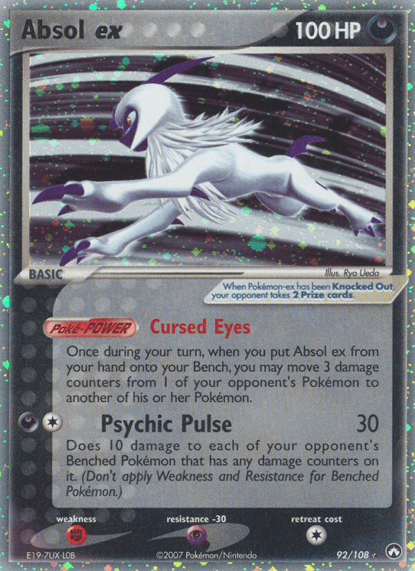 Absol ex — EX Power Keepers 92/108