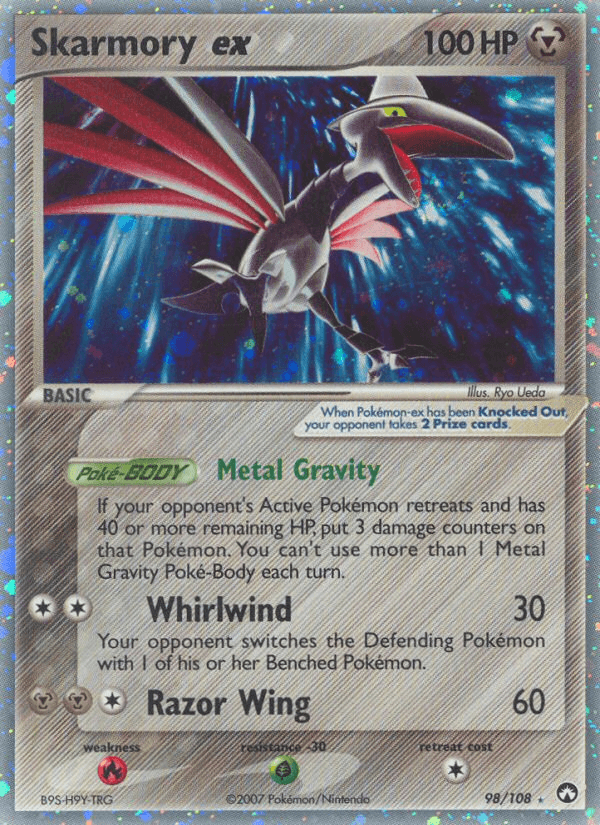 Skarmory ex — EX Power Keepers 98/108