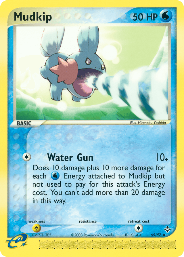 Mudkip — EX Dragon 65/97