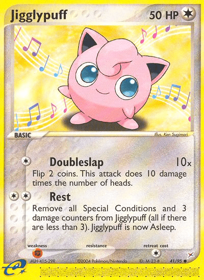 Jigglypuff — EX Team Magma vs Team Aqua 41/95