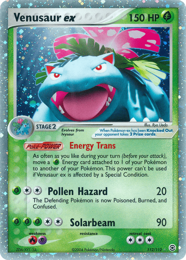 Venusaur ex — EX FireRed & LeafGreen 112/112