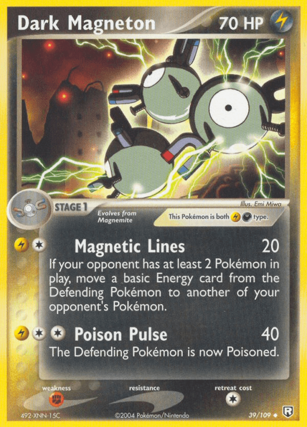 Dark Magneton — EX Team Rocket Returns 39/109