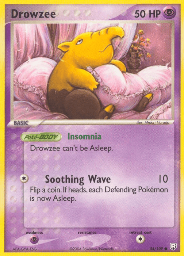 Drowzee — EX Team Rocket Returns 54/109