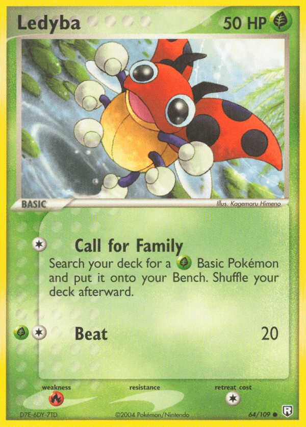 Ledyba — EX Team Rocket Returns 64/109
