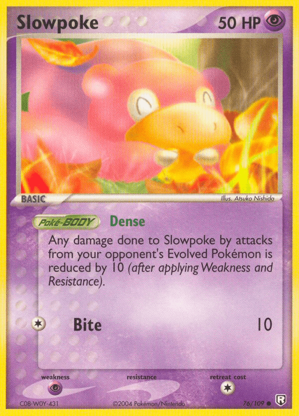 Slowpoke — EX Team Rocket Returns 76/109
