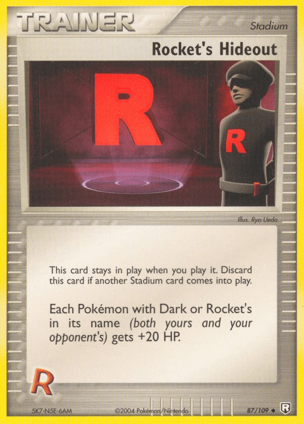 Rocket's Hideout — EX Team Rocket Returns 87/109
