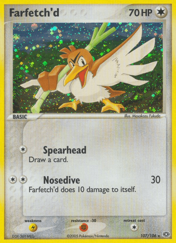 Farfetch'd — EX Emerald 107/106
