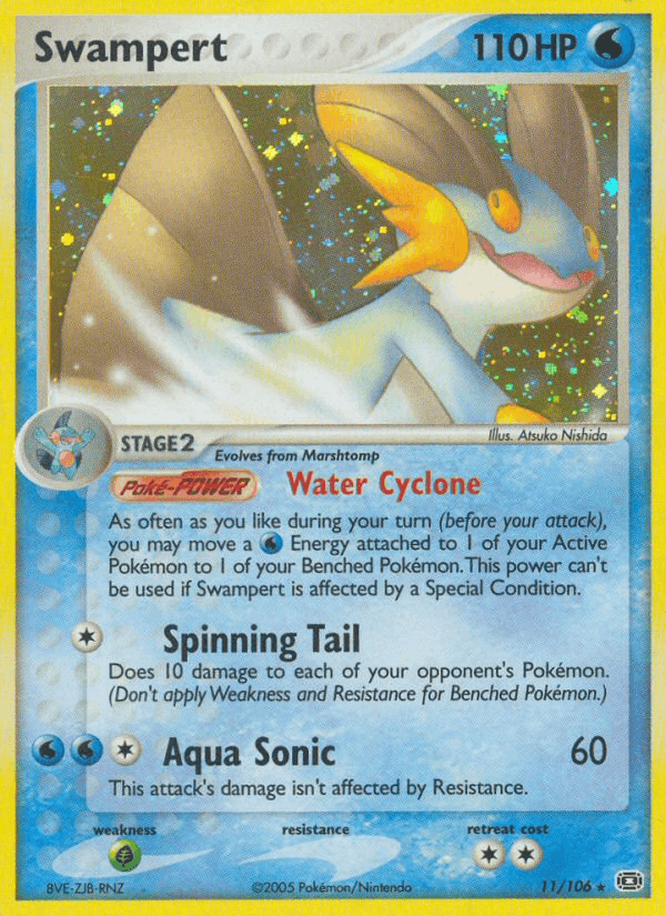 Swampert — EX Emerald 11/106