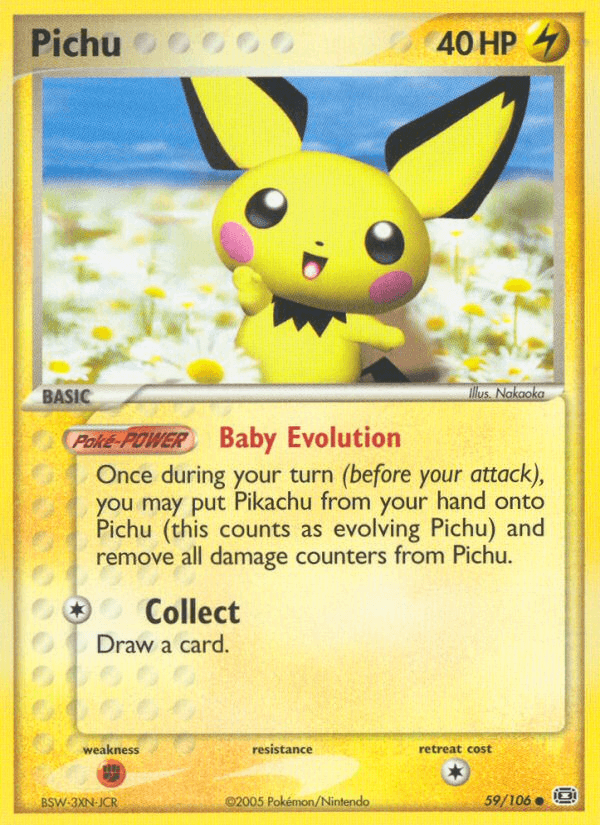 Pichu — EX Emerald 59/106