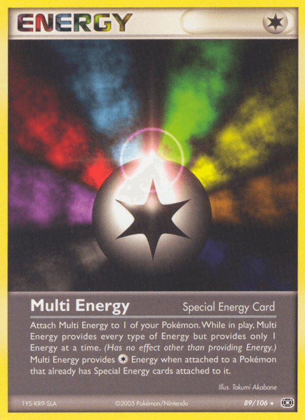 Multi Energy — EX Emerald 89/106