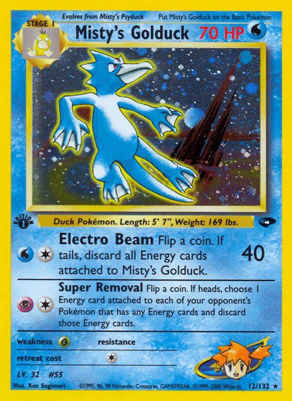Misty's Golduck — Gym Challenge 12/132