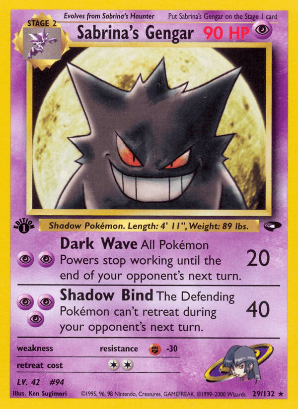 Sabrina's Gengar — Gym Challenge 29/132