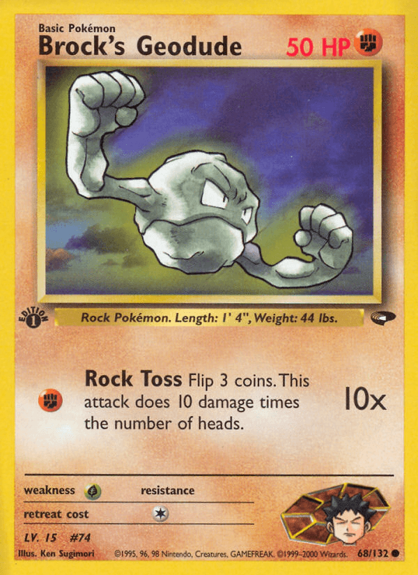 Brock's Geodude — Gym Challenge 68/132