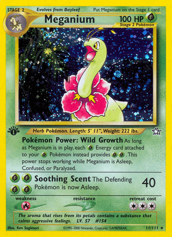 Meganium — Neo Genesis 11/111