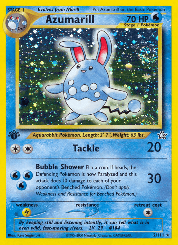 Azumarill — Neo Genesis 2/111