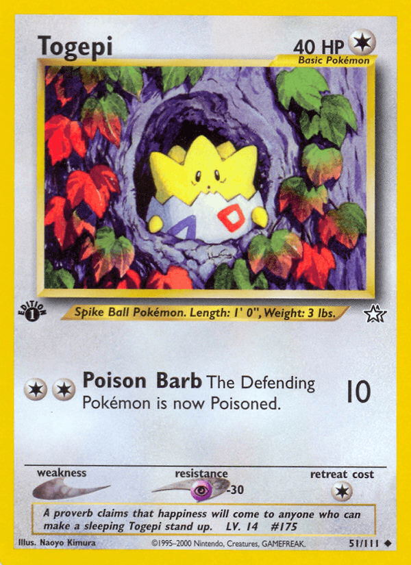 Togepi — Neo Genesis 51/111