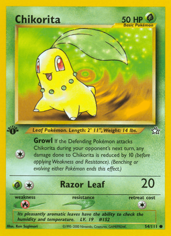 Chikorita — Neo Genesis 54/111