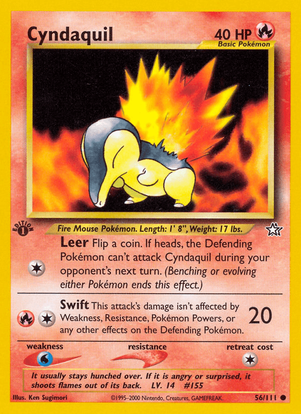 Cyndaquil — Neo Genesis 56/111