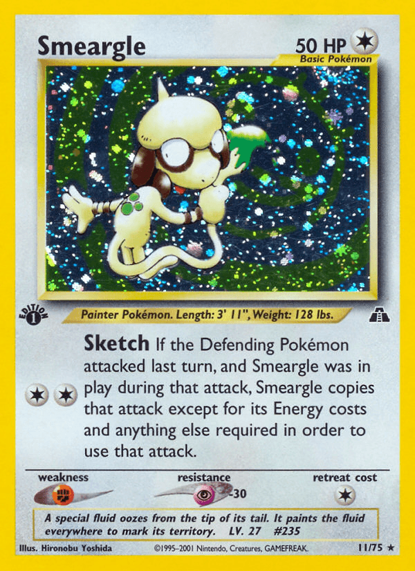Smeargle — Neo Discovery 11/75