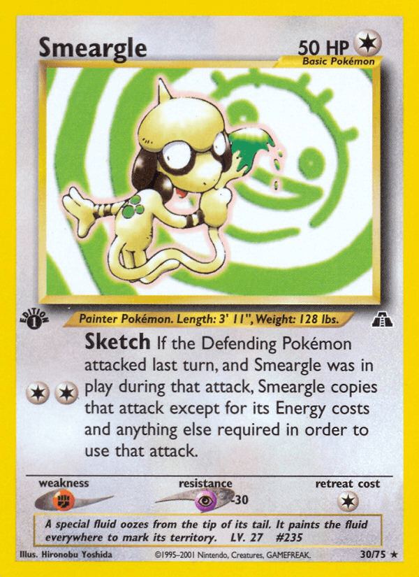 Smeargle — Neo Discovery 30/75