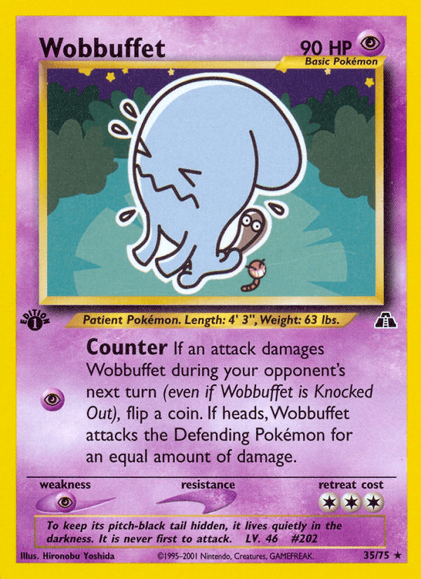 Wobbuffet — Neo Discovery 35/75