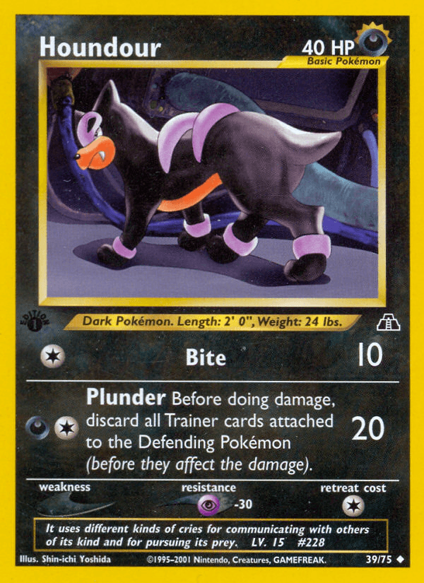 Houndour — Neo Discovery 39/75
